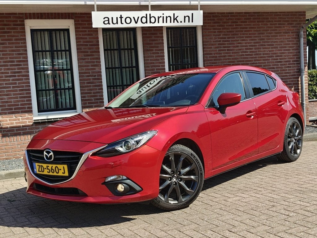 Mazda 3 2.0 GT-M Line (bj 2016), 1998 cc, Gebruikt, Euro 6, 4 cilinders