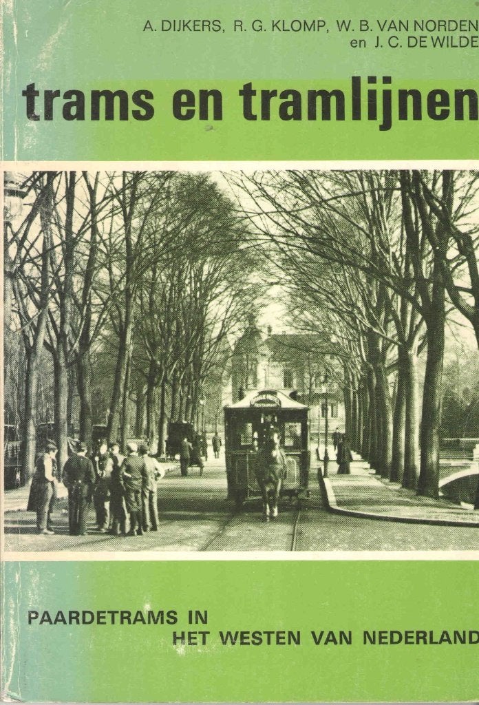 Paardetrams in het westen van Nederland - A. Dijkers e.a., Ophalen of Verzenden, Gelezen, A. Dijkers e.a., Tram