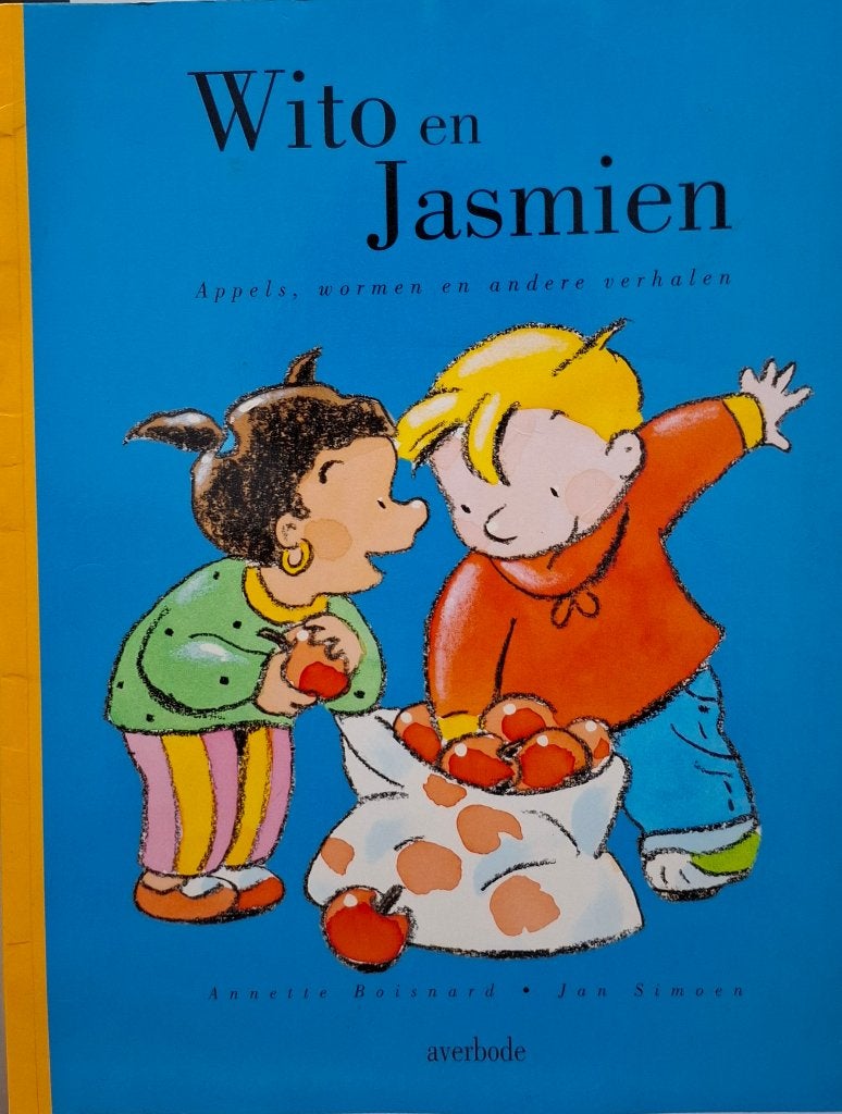 Wito en Jasmien Appels, wormen + andere verhalen Prentenboek, Fictie algemeen, Zo goed als nieuw, Annette Boisnard, Jan Simoen