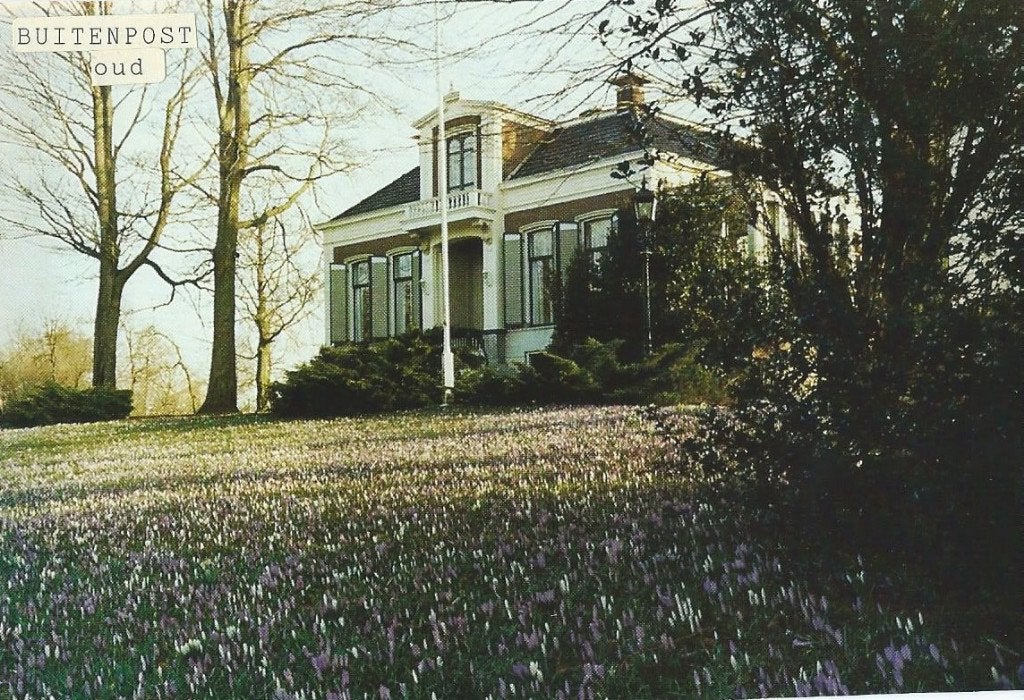 Ansichtkaart BUITENPOST  Jeltingahuis  Raadhuis, Verzenden, 1980 tot heden, Ongelopen, Friesland