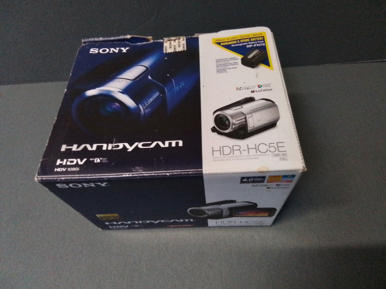Sony Handycam HDR-HC5E HDV 1080i met accessoires en tapes, Ophalen of Verzenden