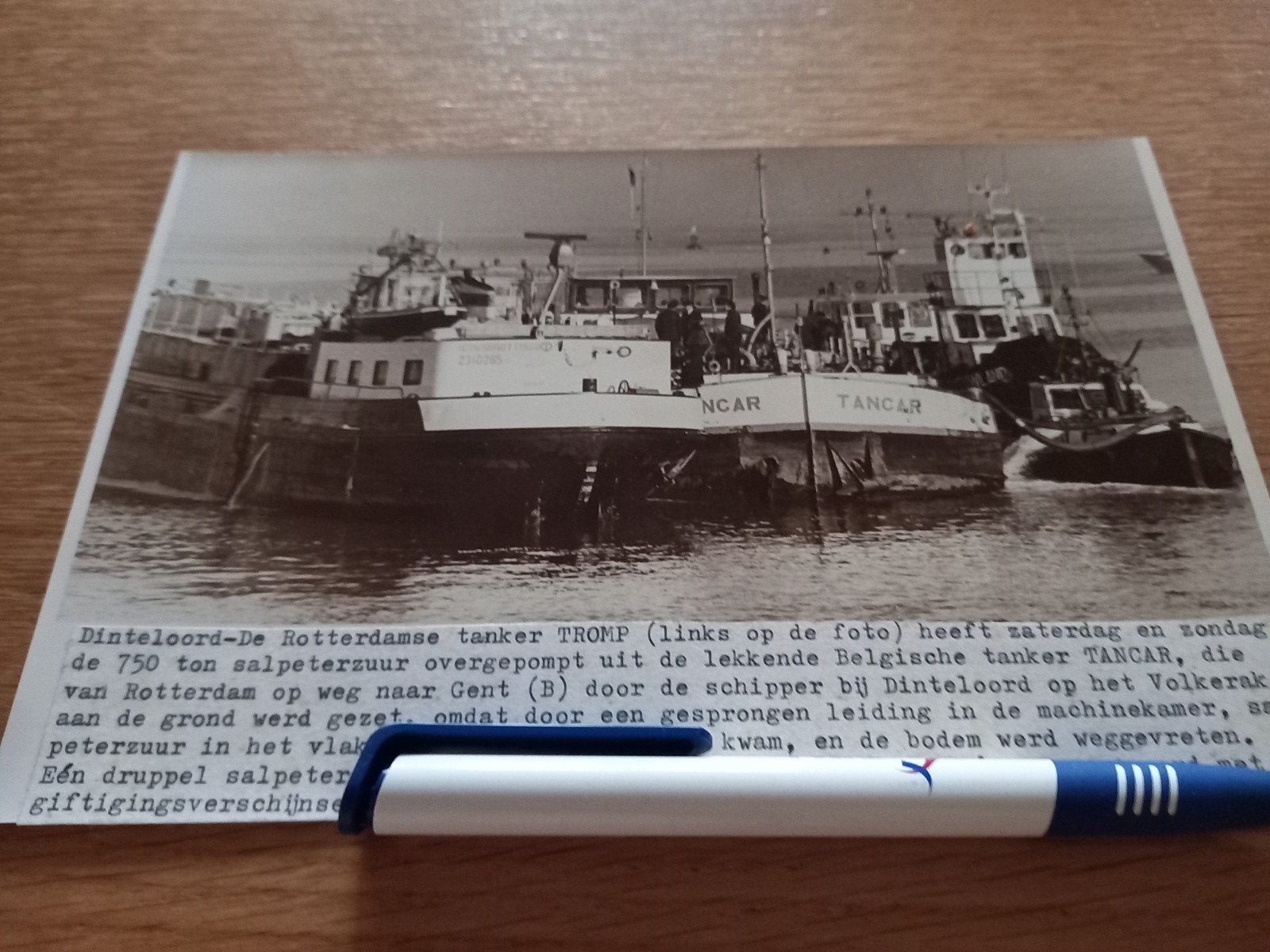 Dinteloord, Ophalen of Verzenden, Zo goed als nieuw, Kaart, Foto of Prent