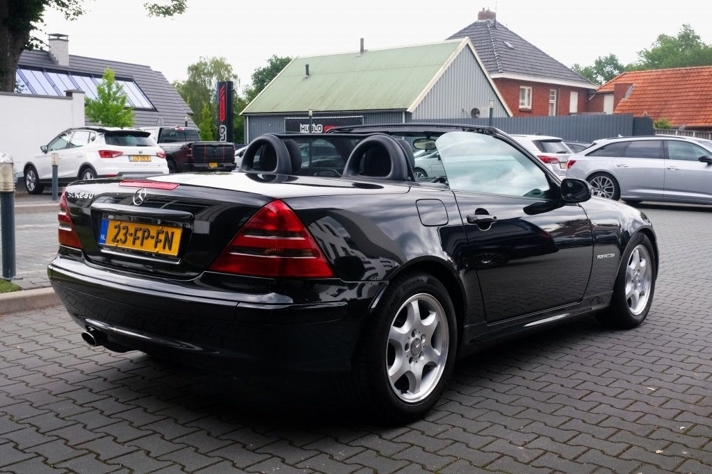 Mercedes-Benz SLK 230 Kompressor Automaat Origineel Nederlan, Auto's, Oldtimers, Automaat, Achterwielaandrijving, Zwart, Cabriolet