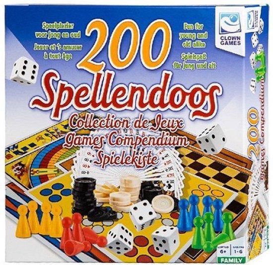Clown games 200 spellendoos (nieuw in seal), Ophalen of Verzenden, Nieuw