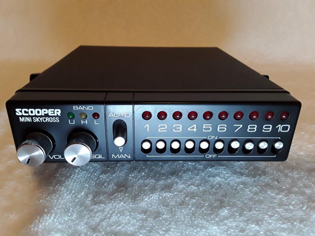 3 banden Scanner Scooper Mini Skycross, Telecommunicatie, Scanners, Zo goed als nieuw, Ophalen