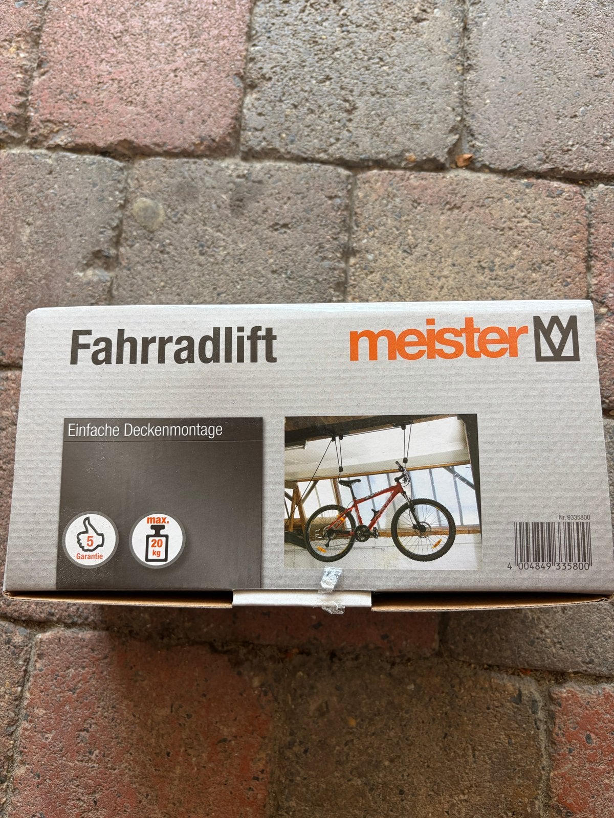 Meister Fietslift - Eenvoudige Plafondmontage, Ophalen of Verzenden, Nieuw