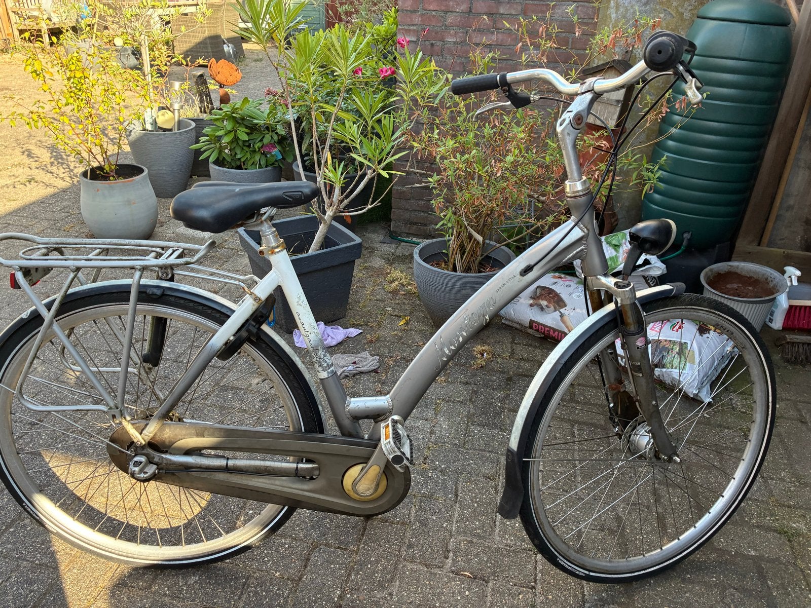 Montega Damesfiets 54cm met 3 versnellingen en naafdynamo, Fietsen en Brommers, Fietsen | Dames | Damesfietsen, Versnellingen