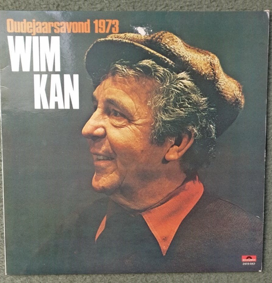 Wim Kan. Oudejaarsavond 1973, Ophalen of Verzenden, Gebruikt, 12 inch, Humor en Cabaret