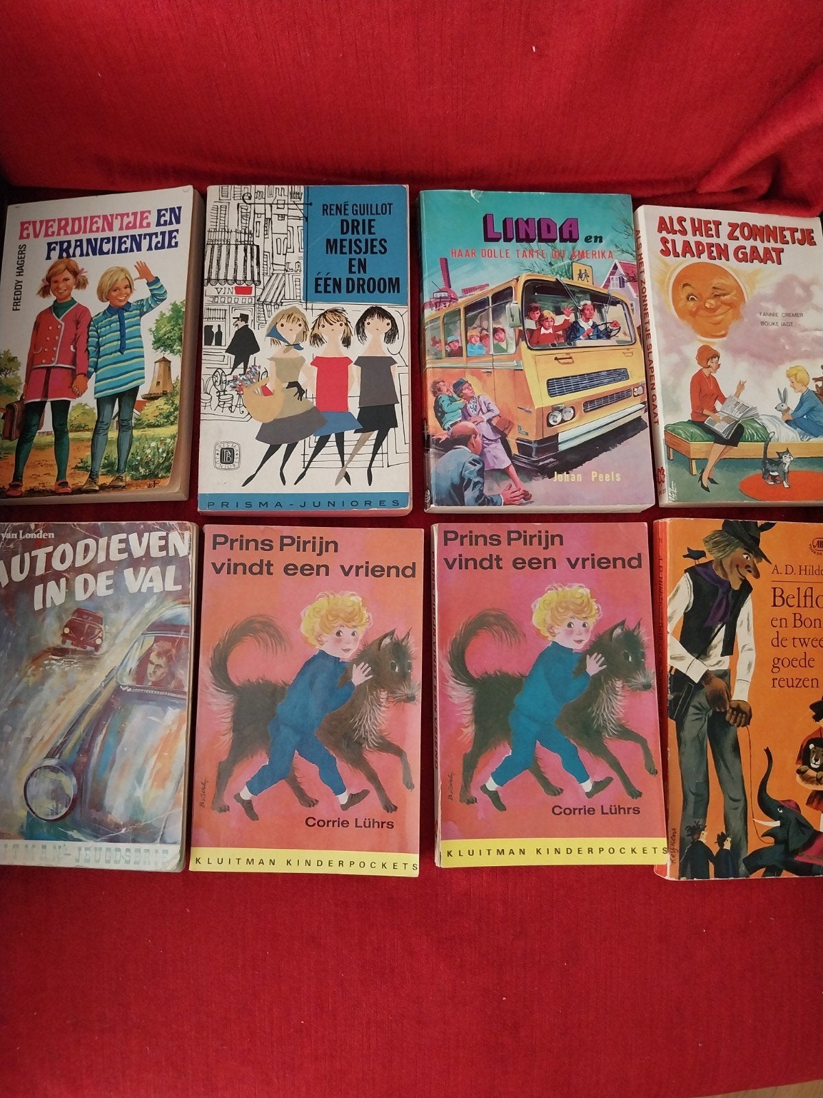 Verschillende kinderpockets, o.a. Kluitman, Prisma, Ophalen