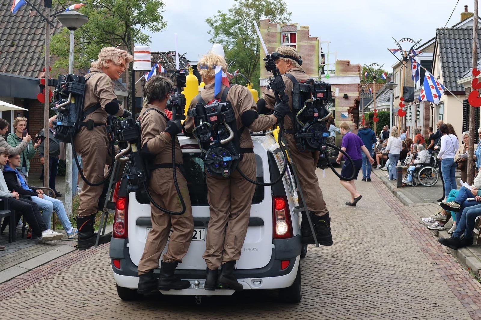4 Protonpacks- Ghostbusters, Ophalen of Verzenden, Gebruikt