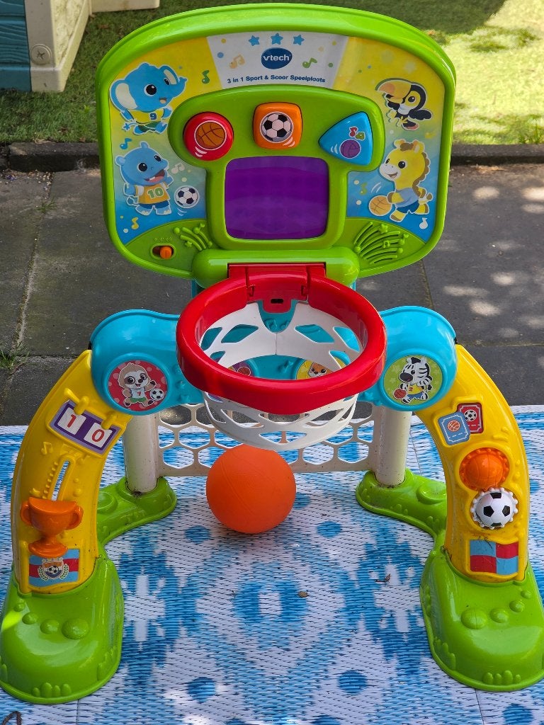 Vtech basketbal, Ophalen, Zo goed als nieuw, 6 maanden tot 2 jaar