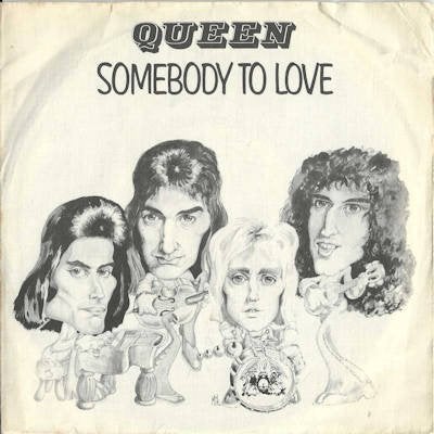 QUEEN  1976  PRACHTIGE KNALLER !!! Q058, Cd's en Dvd's, Vinyl Singles, Ophalen of Verzenden, Gebruikt, Pop