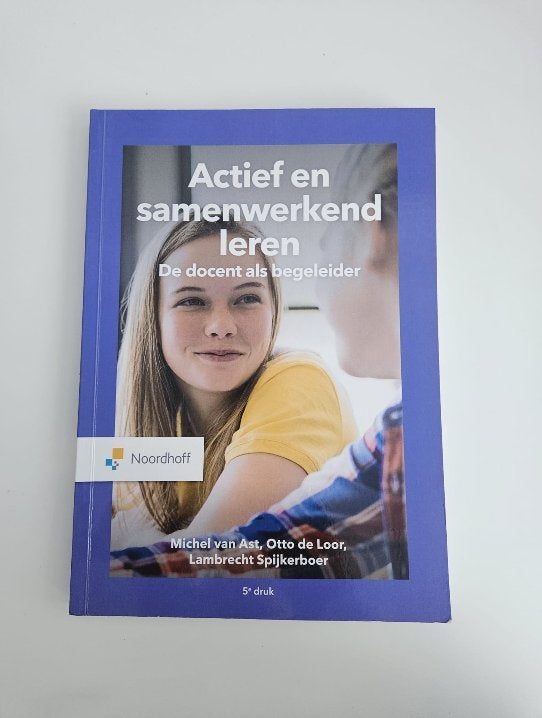 Actief en samenwerkend leren, Ophalen, HBO, Zo goed als nieuw, Noordhoff Uitgevers