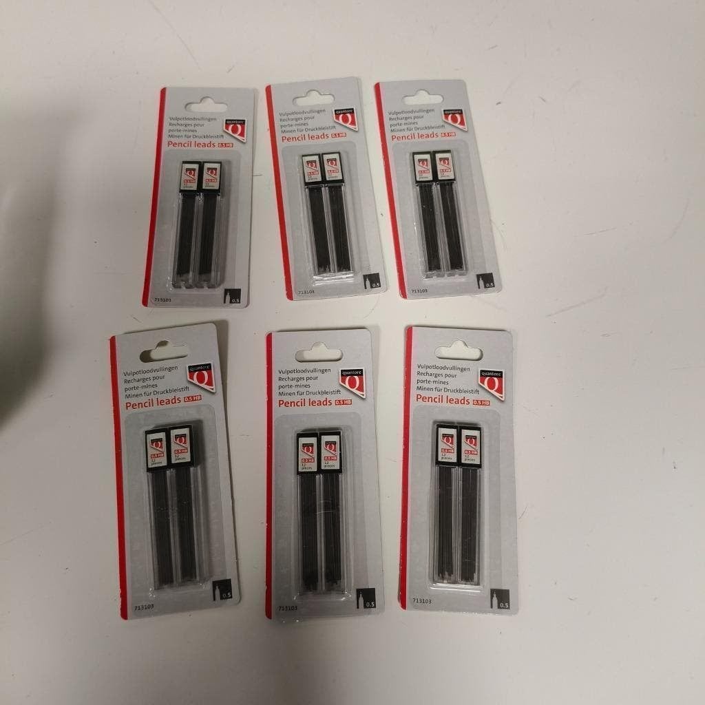 Pencil Leads 0.5 HB 6 doosjes, Ophalen, Nieuw