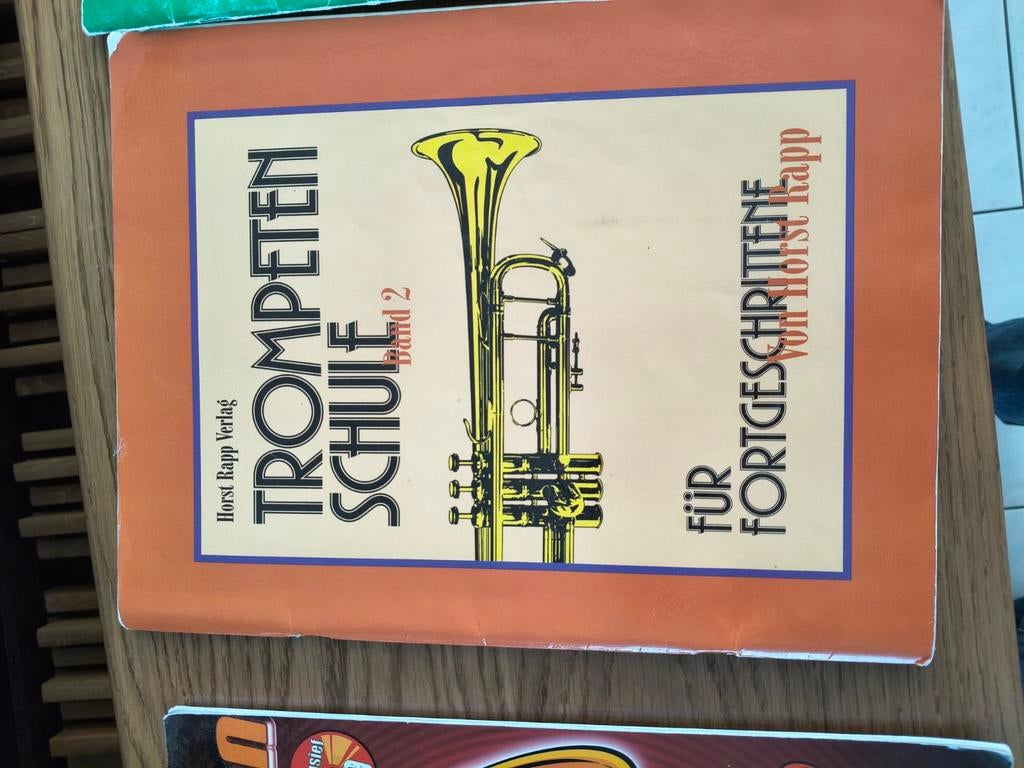 Trompeten Schule Band 2 - Horst Rapp, Ophalen of Verzenden, Gebruikt