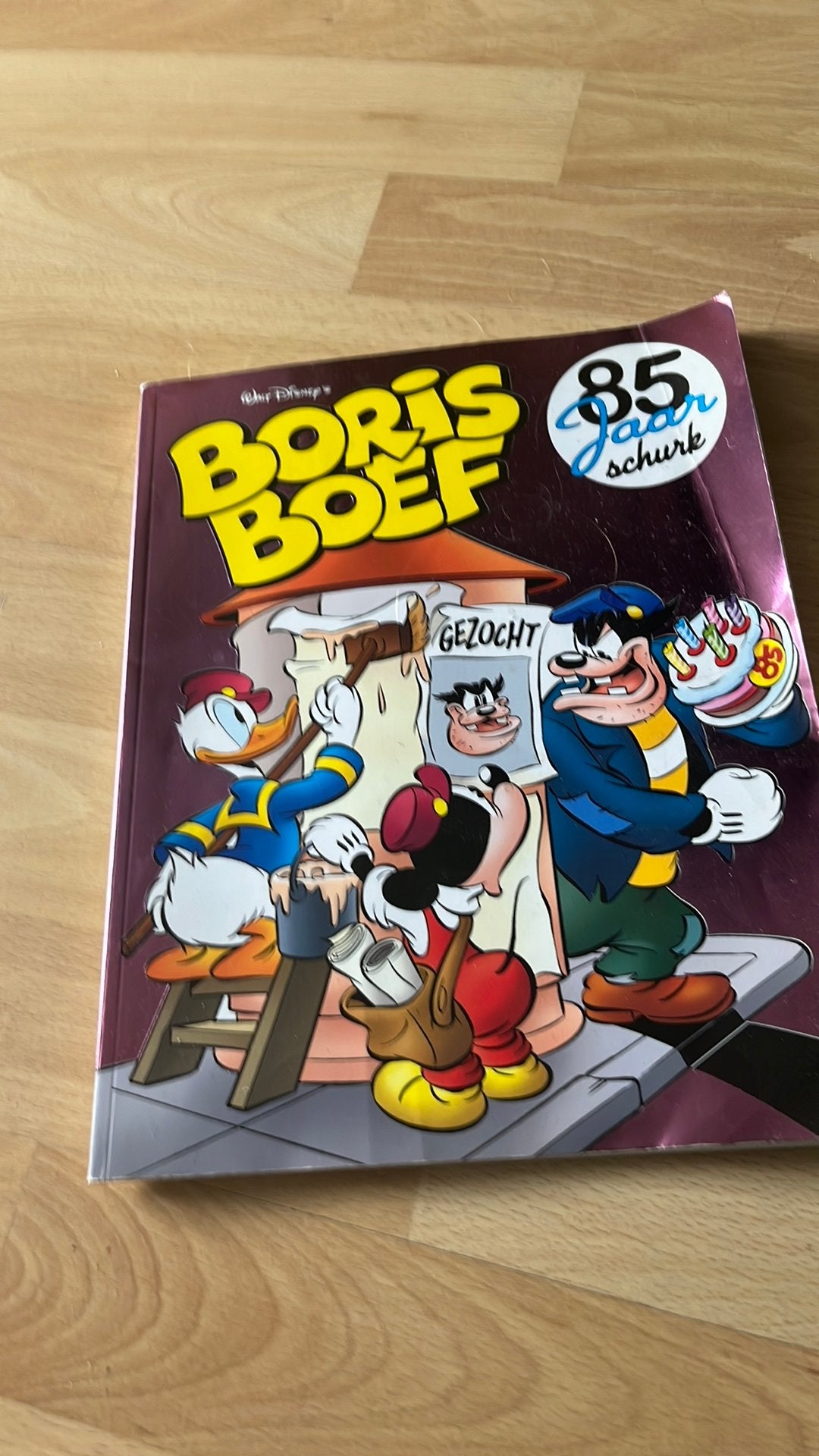 Boris Boef 85 jaar schurk, Eén stripboek, Ophalen, Gelezen