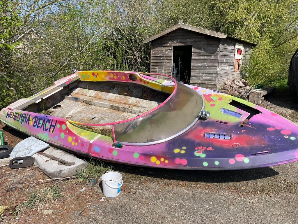 Speedboot opknapper, Ophalen, Zo goed als nieuw