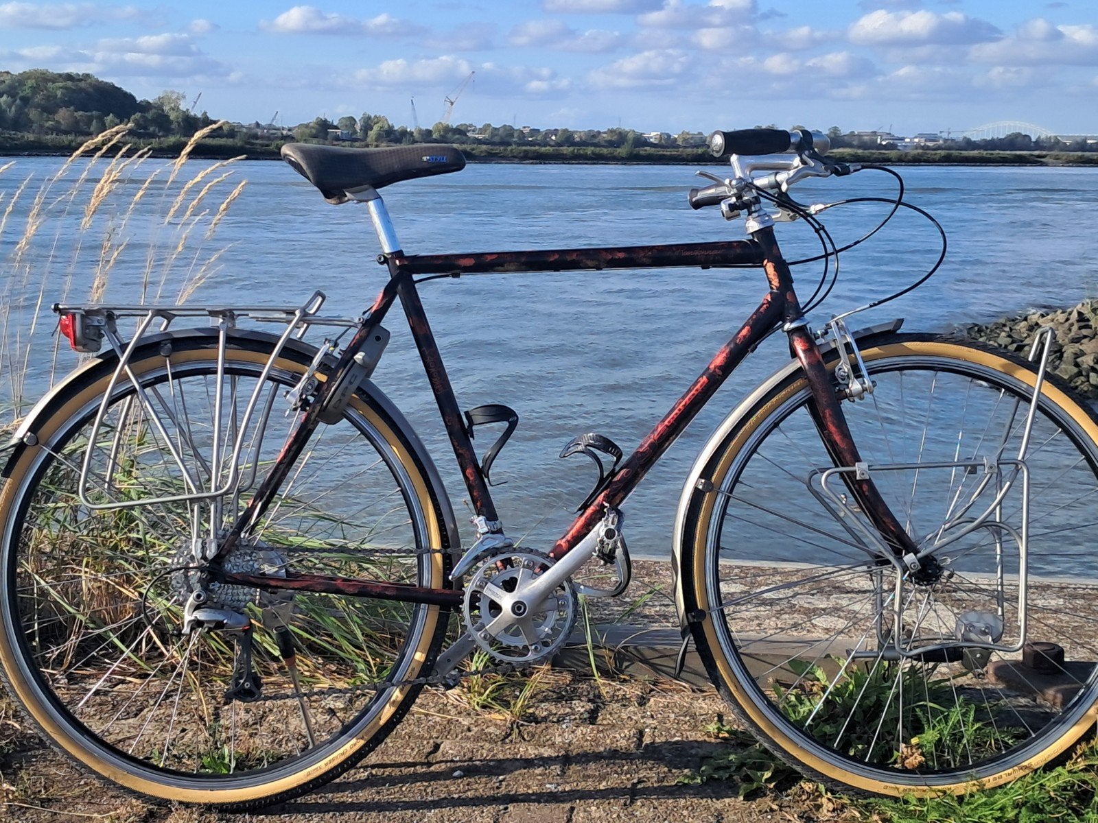 retro koga miyata randonneur, Ophalen, 28 inch, Gebruikt, Velgrem