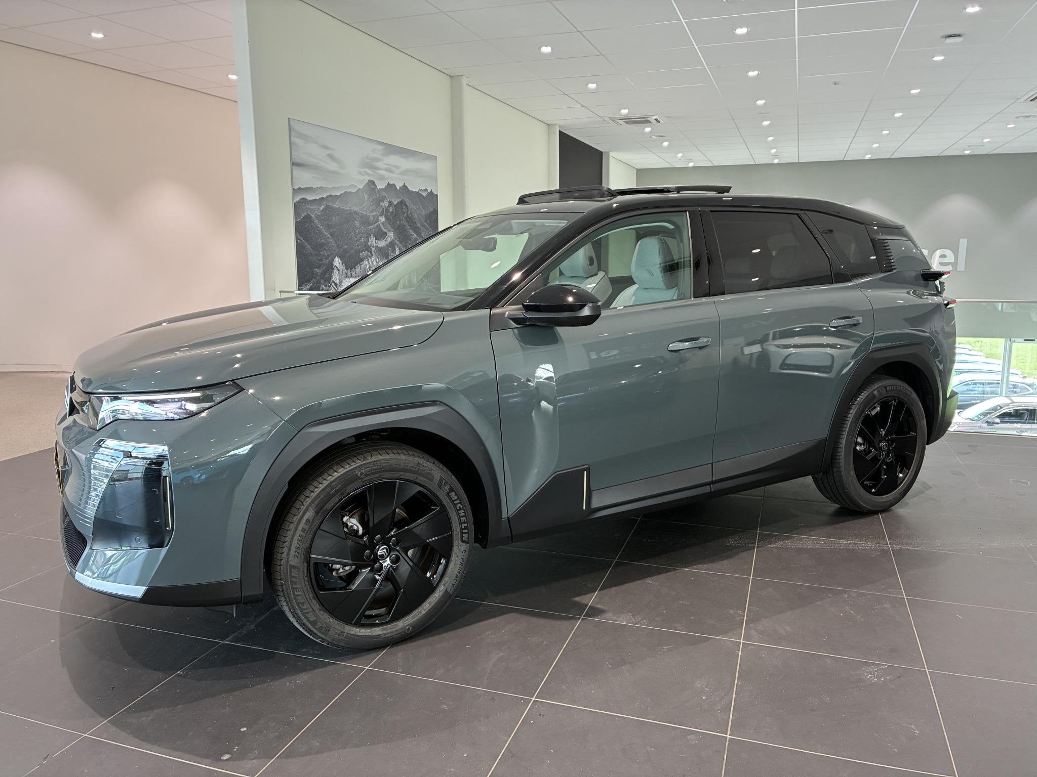 Citroen C5 Aircross Automaat Hybrid 145 Max | Hoge instap l, Auto's, Citroën, Euro 6, 1199 cc, C5 Aircross, Leder en Stof
