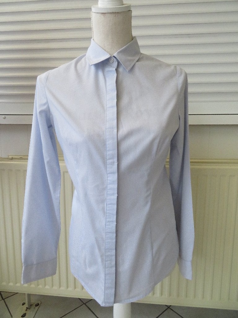 Dames blouse  Kiabi maat 36 Z.G.A.N. L.Blauw., Blauw, Ophalen of Verzenden, Zo goed als nieuw, Kiabi