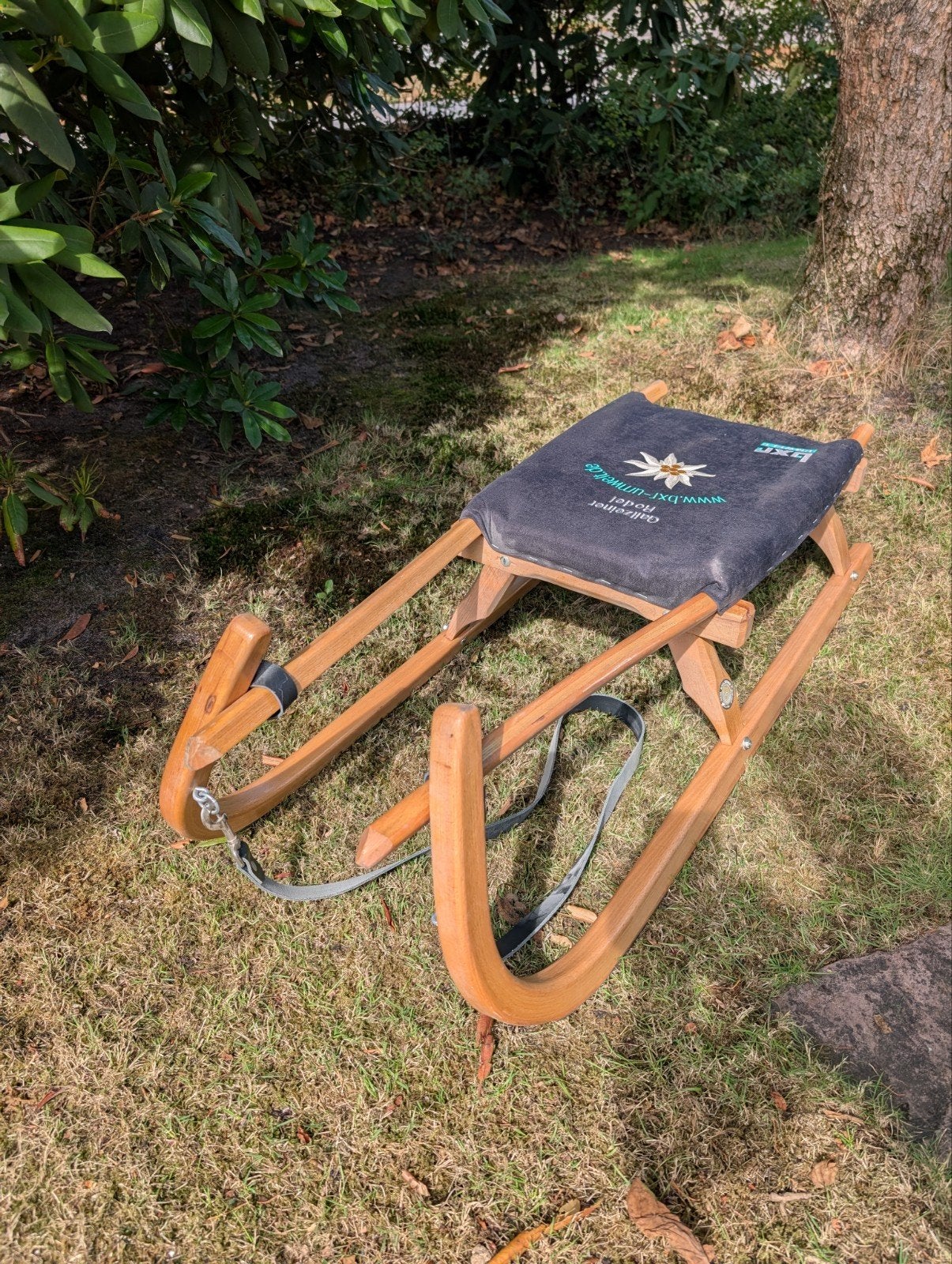 Nieuwe Orig. Gallzeiner Rodel / Rennrodel - Houten Slee, Ophalen of Verzenden, Nieuw, Hout