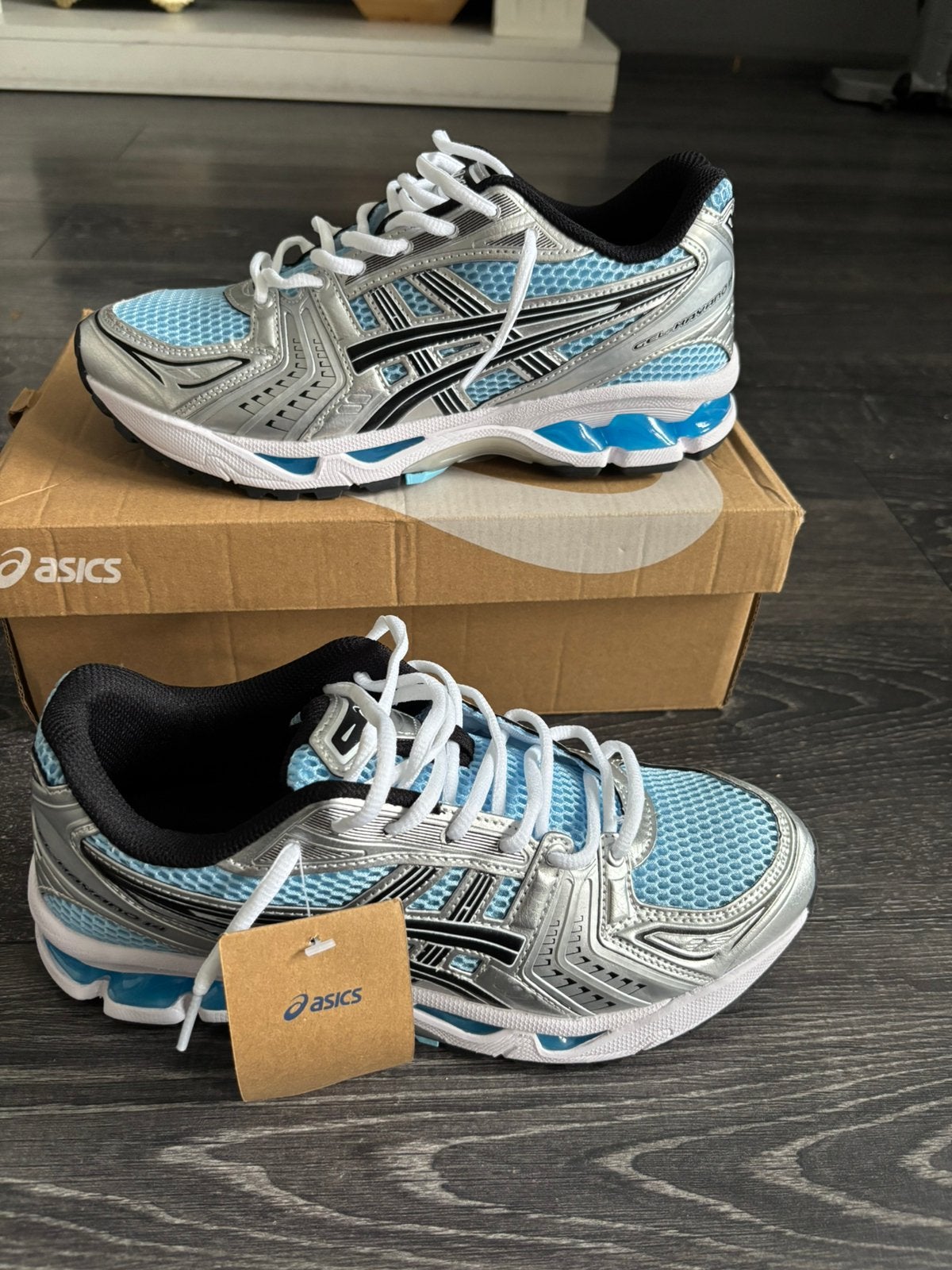 ASICS Licht blauw/Grijs/Zwart - Nieuw, Ophalen of Verzenden