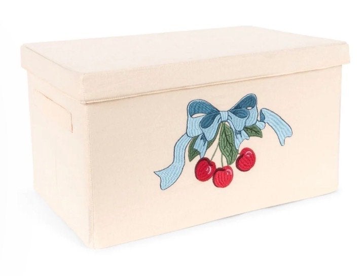 3x Konges Sløjd Opbergmanden Cherry - Nieuw, Beige, Overige merken, Nieuw, Ophalen of Verzenden