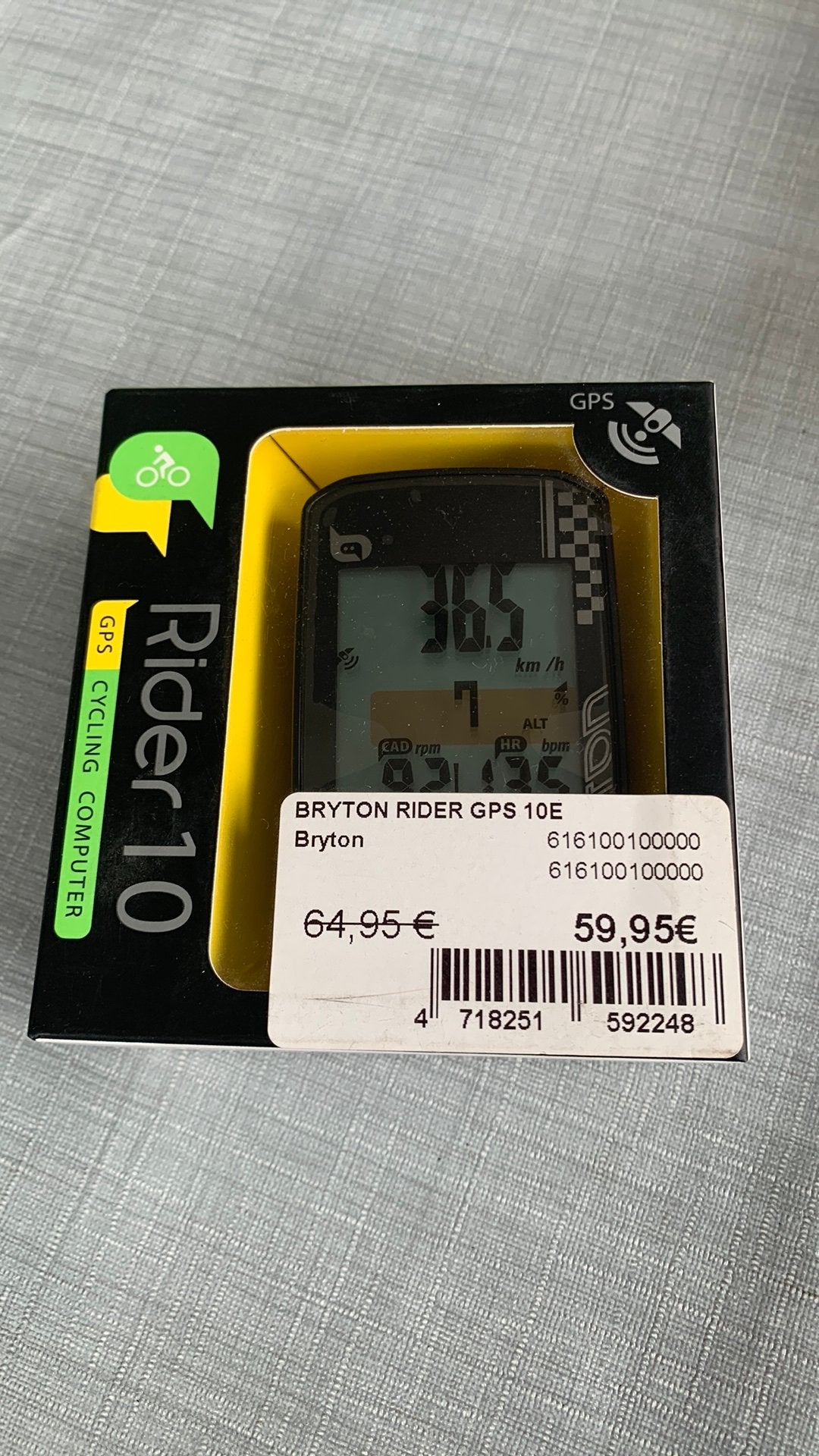 Bryton Rider gps 10e, Ophalen of Verzenden, GPS, Nieuw