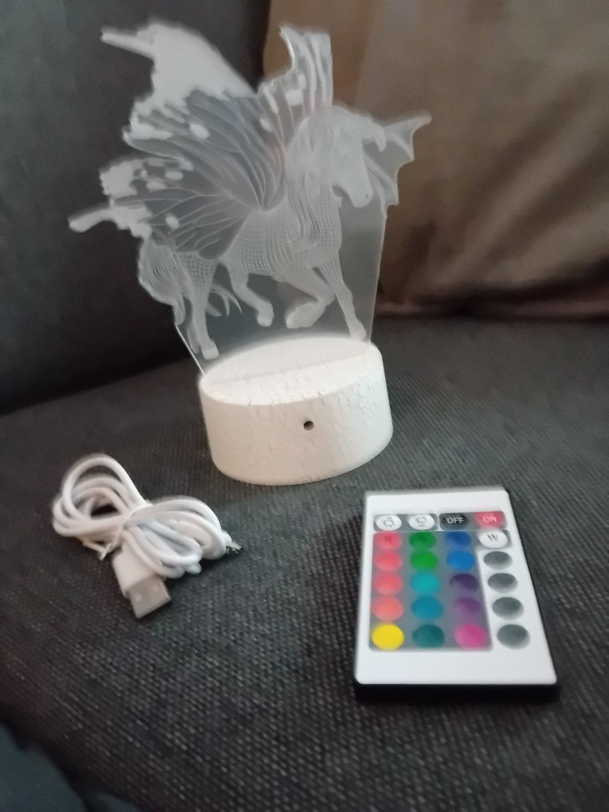 Kinder 3D Lamp, Ophalen of Verzenden, Zo goed als nieuw, Lamp