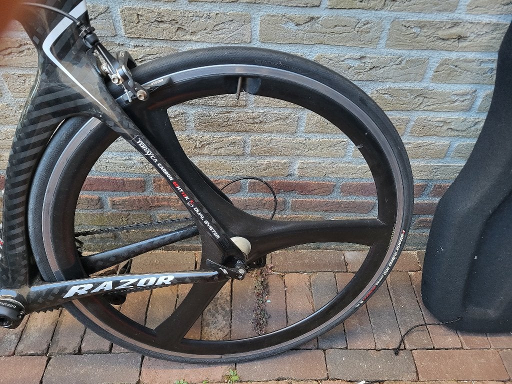 Tijdritfiets, Gebruikt, Carbon, Heren, 53 tot 57 cm