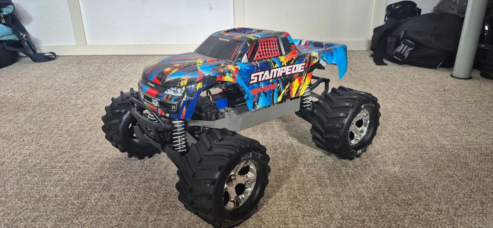 Traxxas stampede 4x4 brushless, Hobby en Vrije tijd, Modelbouw | Radiografisch | Auto's, Elektro, Gebruikt, Auto offroad, Ophalen of Verzenden