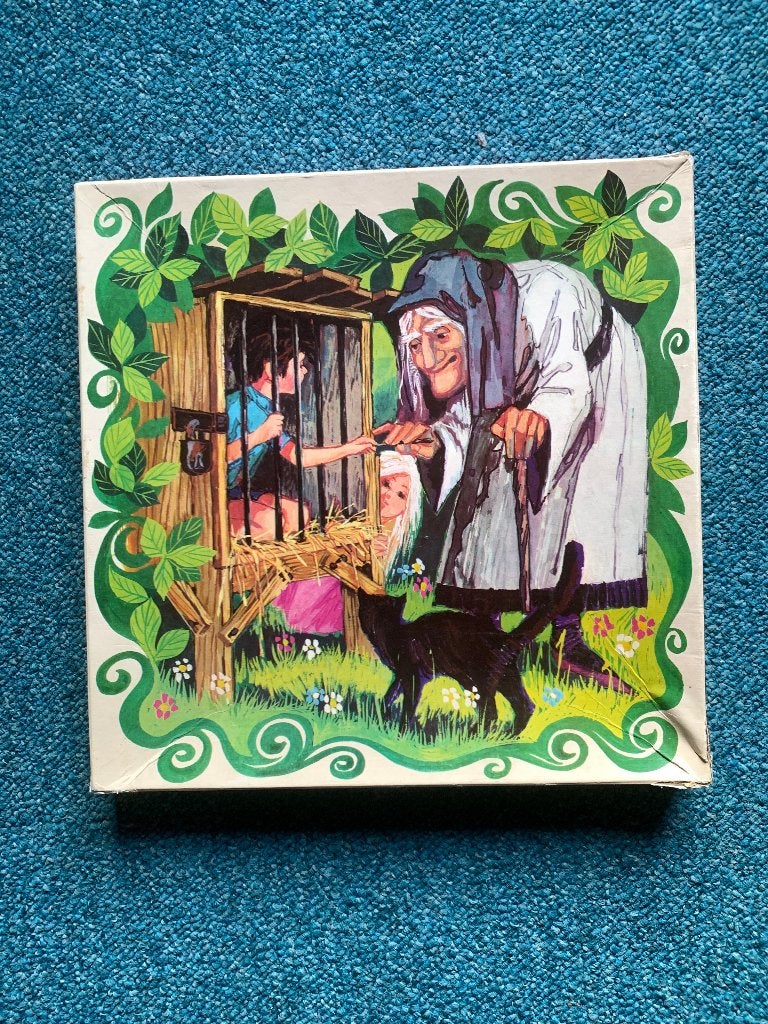 Oude Hema Sprookjes Puzzel - Hans en Grietje Heks 81 stukjes