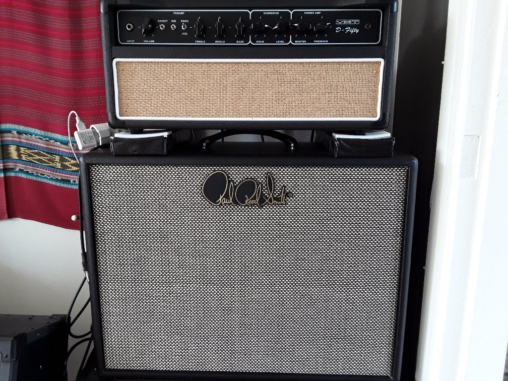 VHT D-Fifty Head + PRS Cab., Muziek en Instrumenten, Ophalen, Zo goed als nieuw, Gitaar, 50 tot 100 watt