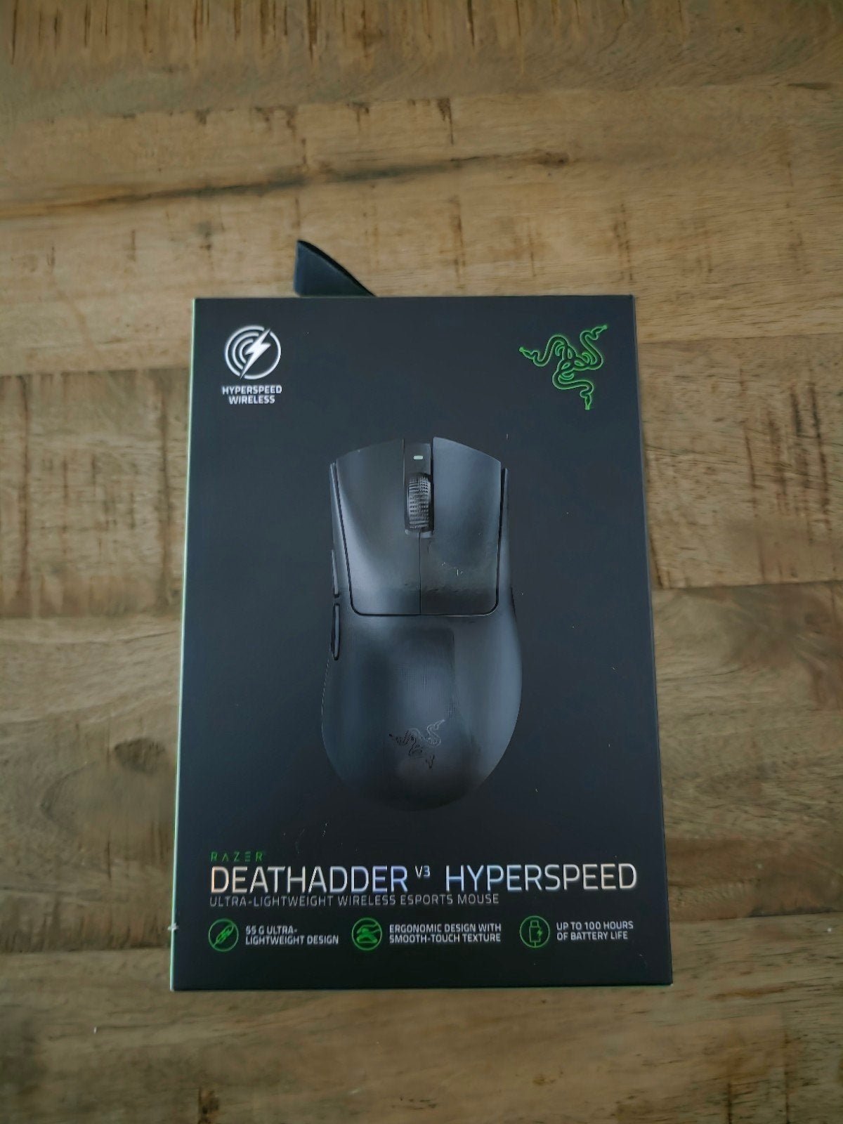 Razer Deathadder V3 Hyperspeed, Rechtshandig, Muis, Ophalen of Verzenden, Zo goed als nieuw