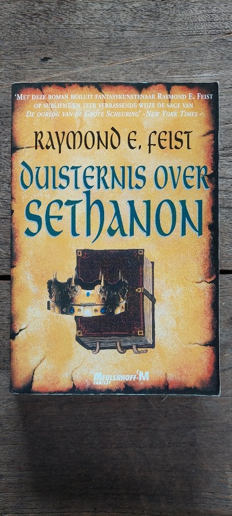 Raymond E. Feist – Duisternis over Sethanon (paperback), Ophalen of Verzenden, Gelezen