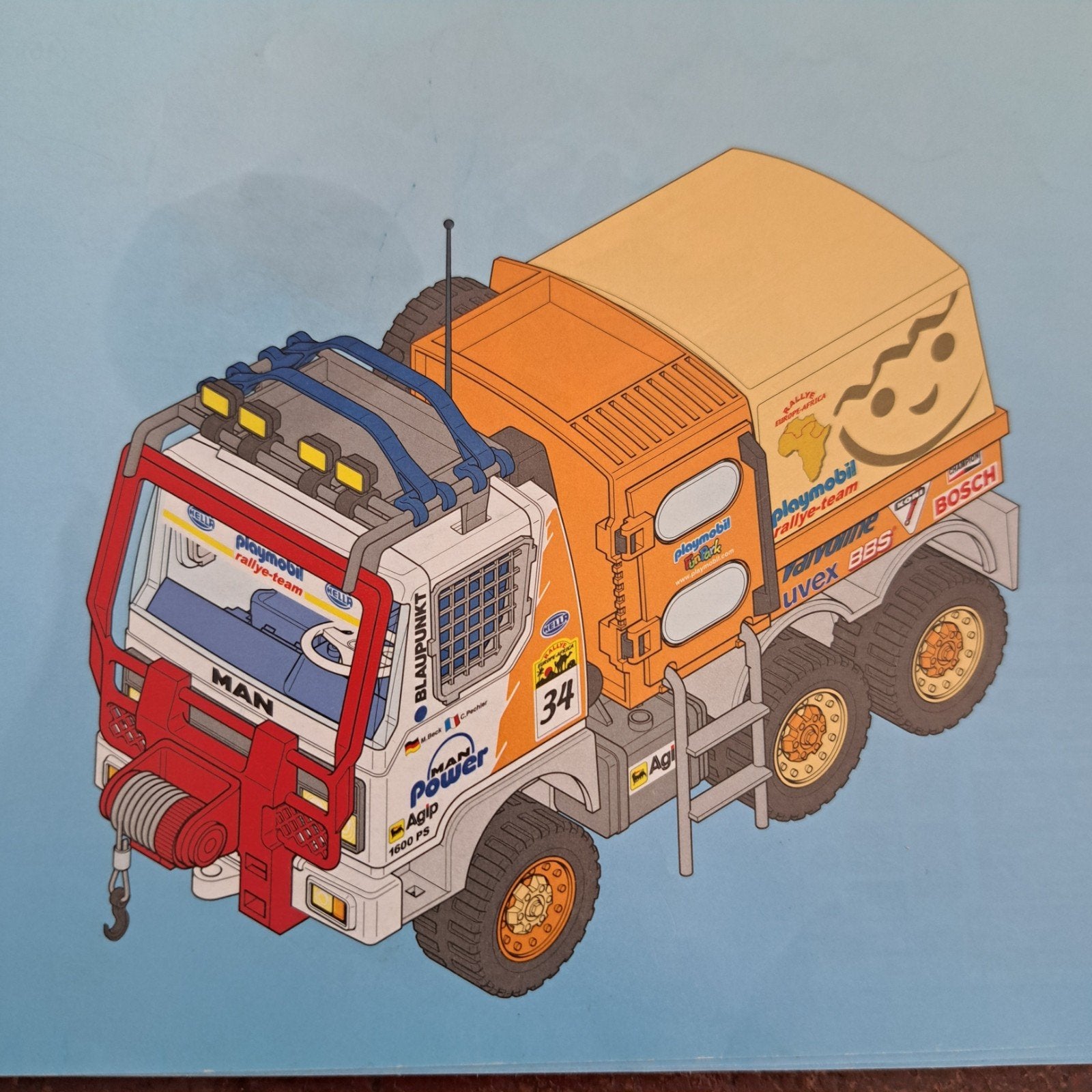 Rally truck 4420, Ophalen of Verzenden, Gebruikt