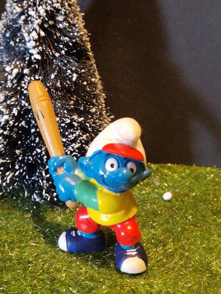 Smurf 23, Verzamelen, Ophalen of Verzenden, Gebruikt, Overige Smurfen, Poppetje, Figuurtje of Knuffel