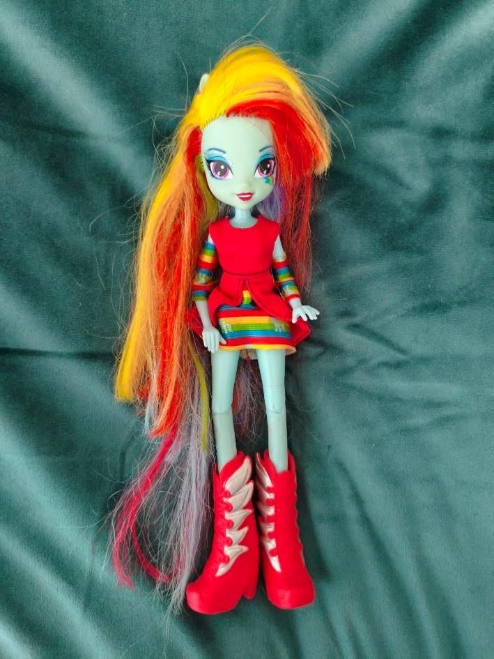 Rainbow Dash pop ( My little pony ), Ophalen of Verzenden, Gebruikt, Barbie