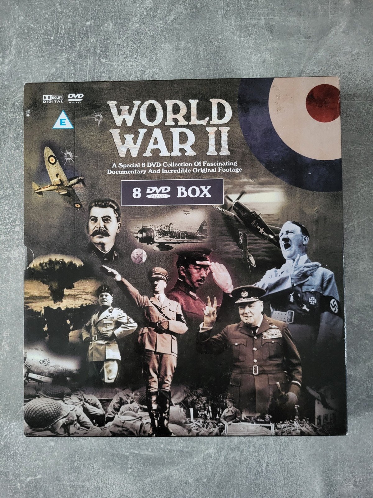 World War II 8 DVD Boxset - Documentaire Collectie, Cd's en Dvd's, Ophalen
