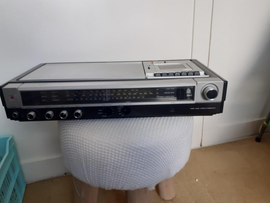 Vintage Radio Cassette Speler - Werkt nog perfect!, Audio, Tv en Foto, Cassettedecks, Ophalen of Verzenden, Enkel, Overige merken