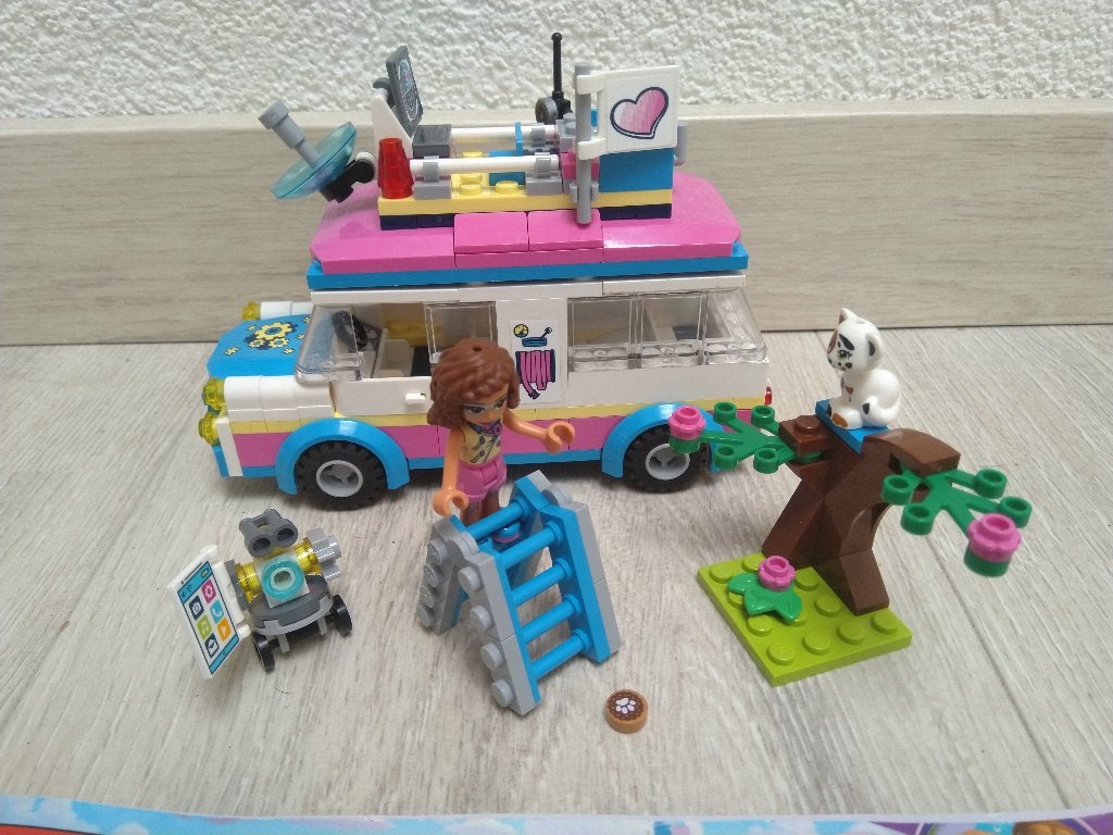 LEGO Friends 41333 Olivia's Missie Voertuig, Kinderen en Baby's, Lego, Friends, Ophalen of Verzenden, Zo goed als nieuw