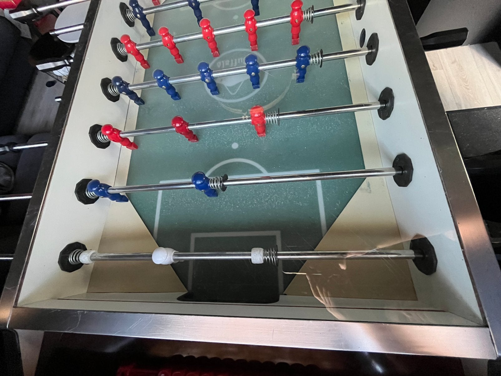 Buffalo tafevoetbaltafel, Ophalen, Gebruikt, Overige typen