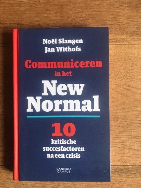 Communiceren in het New Normal, Ophalen of Verzenden, Alpha, Zo goed als nieuw, HBO