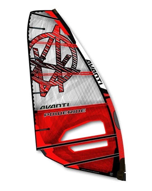 Avanti Poweride 7.0 en 6.3 windsurfzeilen (membraam versie), Overige merken, Met zeil(en), Gebruikt, 6.5 m² tot 8 m²