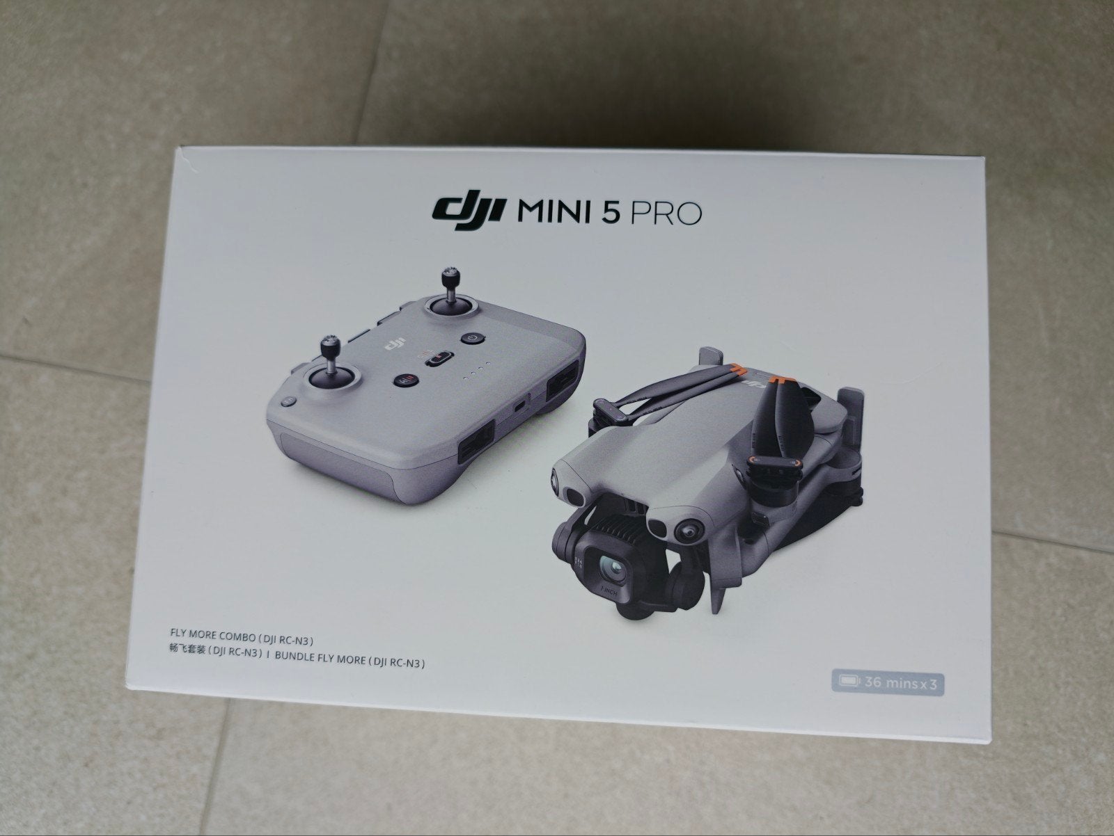 DJI Mini 5 Pro Fly more combo RC-N3 NIEUW met bon en garanti, Ophalen of Verzenden, Nieuw