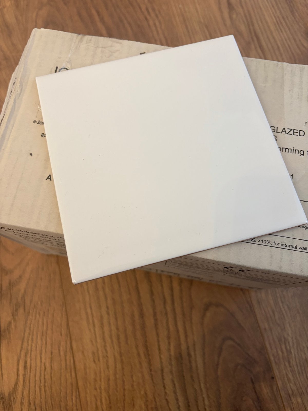 Tegeltjes Wit 15x15cm 40 stuks, Ophalen, Nieuw, Minder dan 20 cm, Minder dan 5 m²
