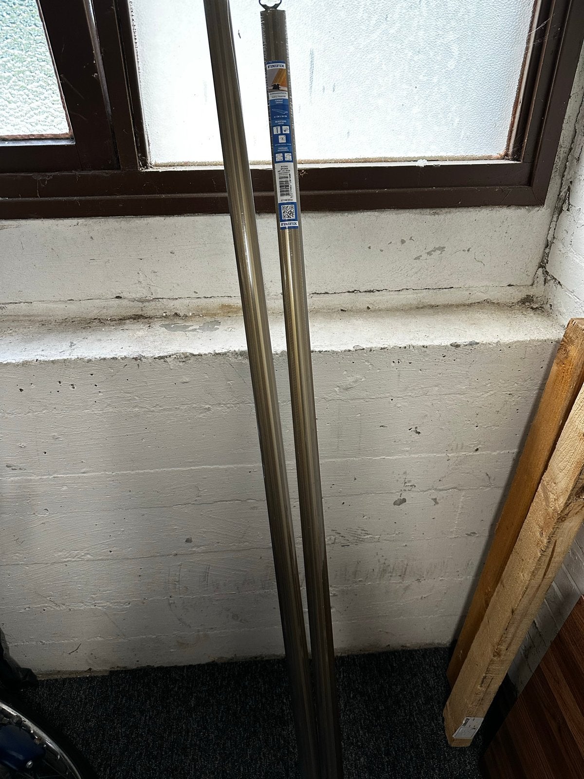 2 overgangsprofielen Finifix brons 166 cm, Ophalen, Overige materialen, Overige typen, Nieuw