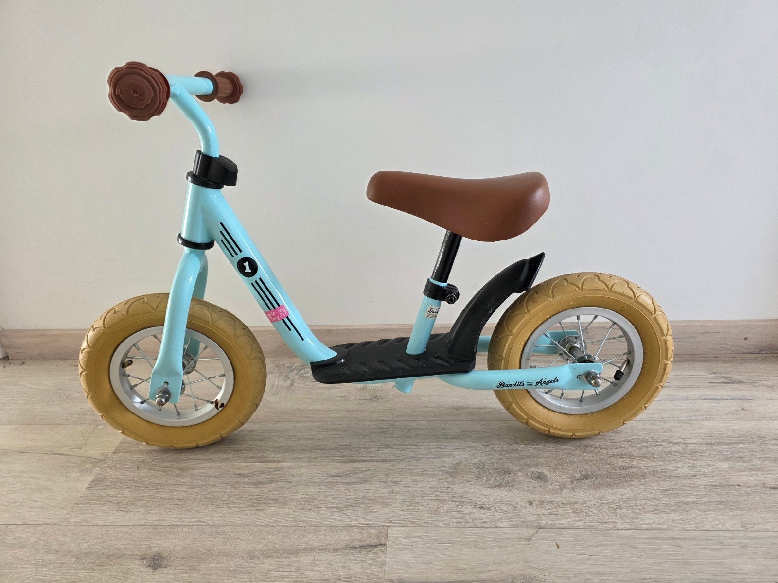 Bandits and Angels loopfiets - Zo goed als nieuw, Fietsen en Brommers, Ophalen, Zo goed als nieuw, 16 tot 20 inch, Bandits and Angels