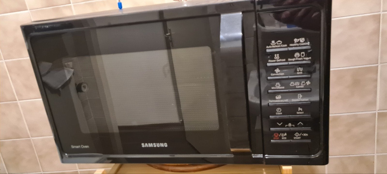 Samsung Smart Oven Combimagnetron - Zwart, Witgoed en Apparatuur, Magnetrons, Combimagnetron, Gebruikt, Hete lucht, Ophalen of Verzenden