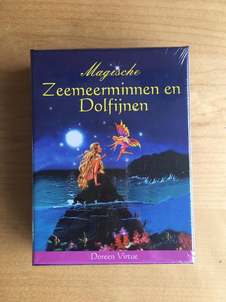 Magische Zeemeerminnen en Dolfijnen Orakel deck, Ophalen of Verzenden, Zo goed als nieuw, Tarot of Kaarten leggen, Overige typen